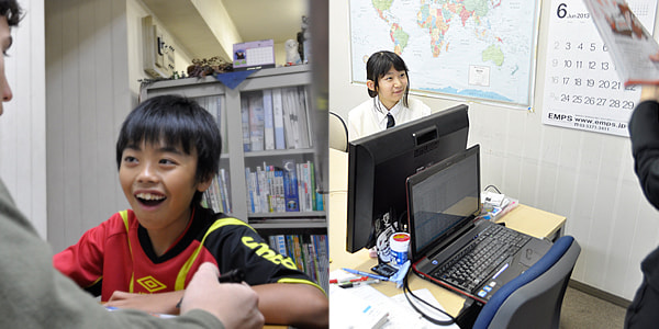 小中高校生の授業風景写真